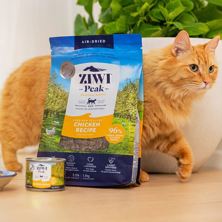 ZIWI巔峰 雞肉 經典系列 貓糧 (貓飼料|生食肉片)