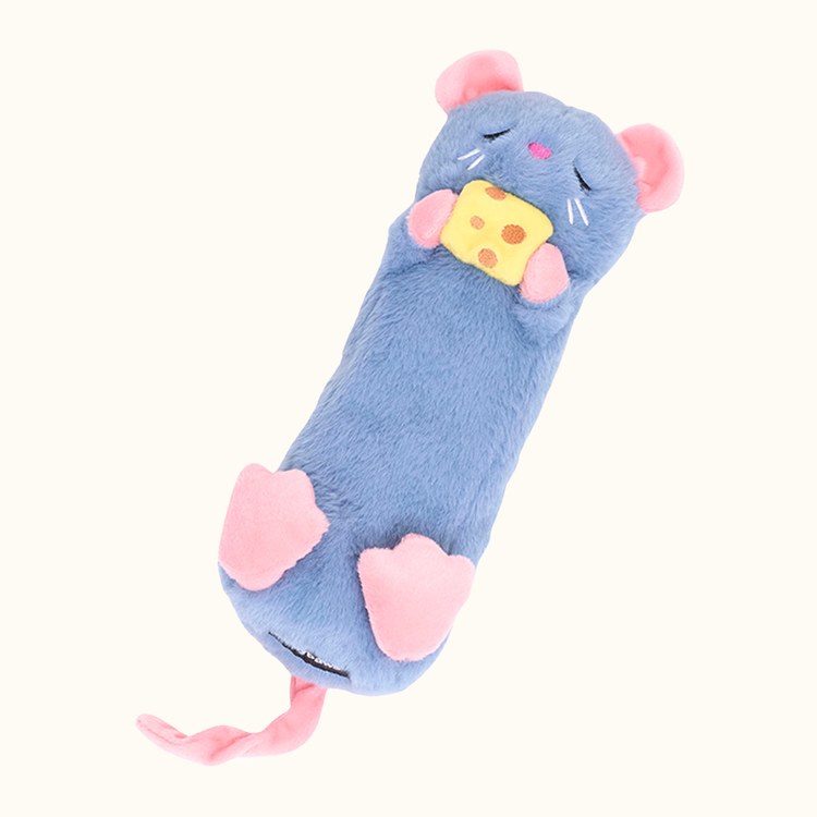 ZippyPaws 飛航模式 睡香香小鼠 無聲玩具 寵物玩具