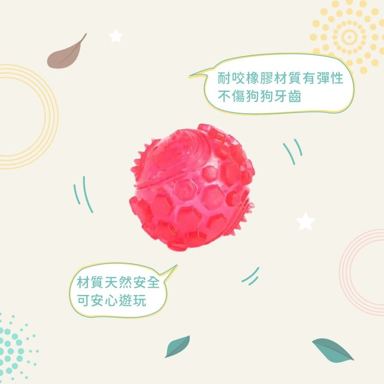 ZippyPaws 球就是經典 彈力球 耐啃咬 狗玩具 寵物玩具