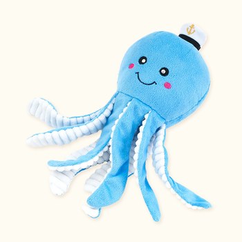 ZippyPaws 海底總動員 啾啾章魚 絨毛玩具 狗玩具 寵物玩具