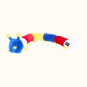ZippyPaws 一條玩到底 毛毛蟲 拉扯玩具 寵物玩具