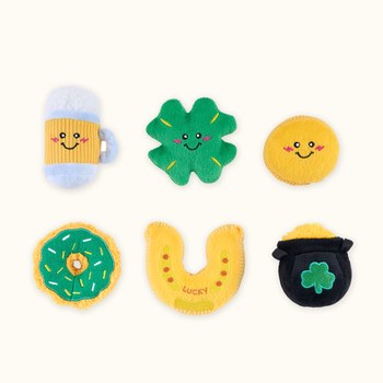 ZippyPaws 一定要儀式感吧-幸運草套餐 啾啾聲 寵物玩具