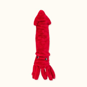 ZippyPaws 巨無霸 咘咘聲魷魚 專利旋轉發聲器 寵物玩具