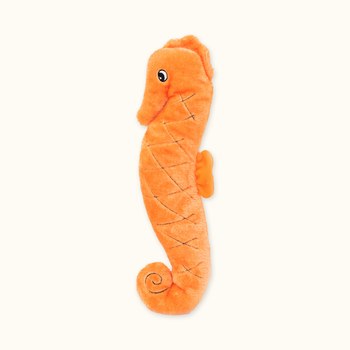 ZippyPaws 巨無霸 咘咘聲海馬 專利旋轉發聲器 寵物玩具