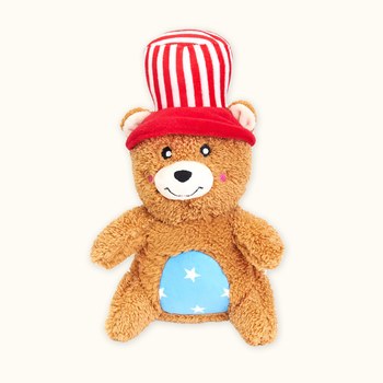 ZippyPaws 就愛在一起-美國小熊 啾啾聲 寵物玩具