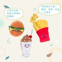 ZippyPaws 美味啾關係 迷你速食三寶 啾啾聲 寵物玩具