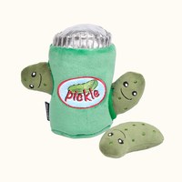 CHEWFFON 酸黃瓜罐 藏食嗅聞玩具 啾啾聲 狗玩具 寵物玩具