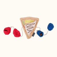 CHEWFFON 法式薄餅 藏食嗅聞玩具 啾啾聲 狗玩具 寵物玩具