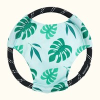 ZippyPaws 瘋狂追追趣 龜背芋/小雛菊 運動飛盤 寵物玩具