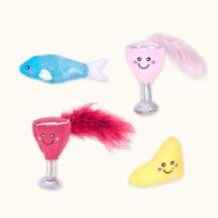 ZippyPaws 一定要儀式感吧 浪漫燭光晚餐 啾啾聲 寵物玩具