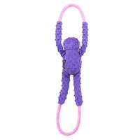 ZippyPaws 超耐拉扯啾啾猴 寵物玩具(互動玩具|有聲玩具)