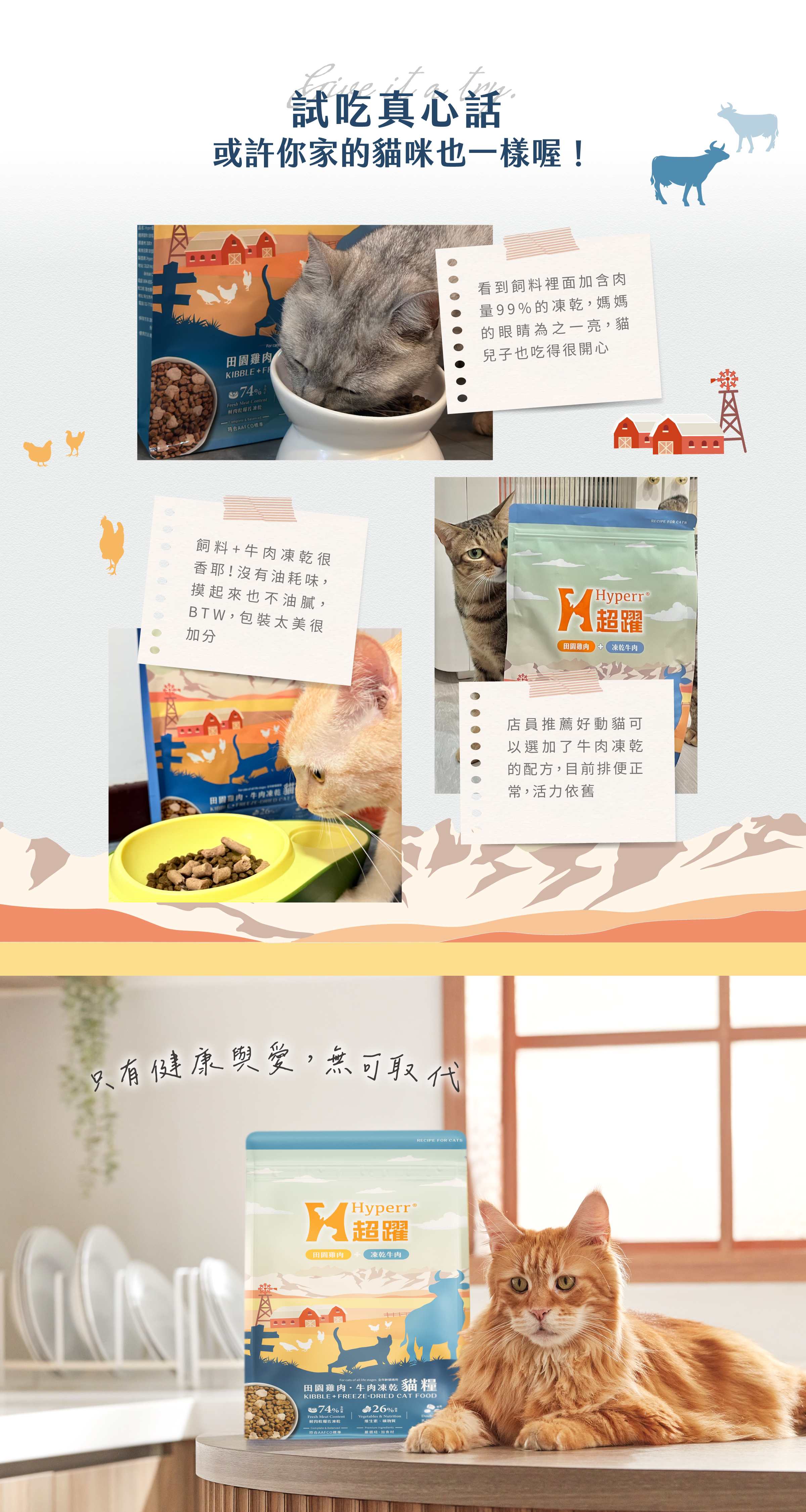 口味多元可以按照需求挑選。牛肉口味：富含鐵質，活力補給。
